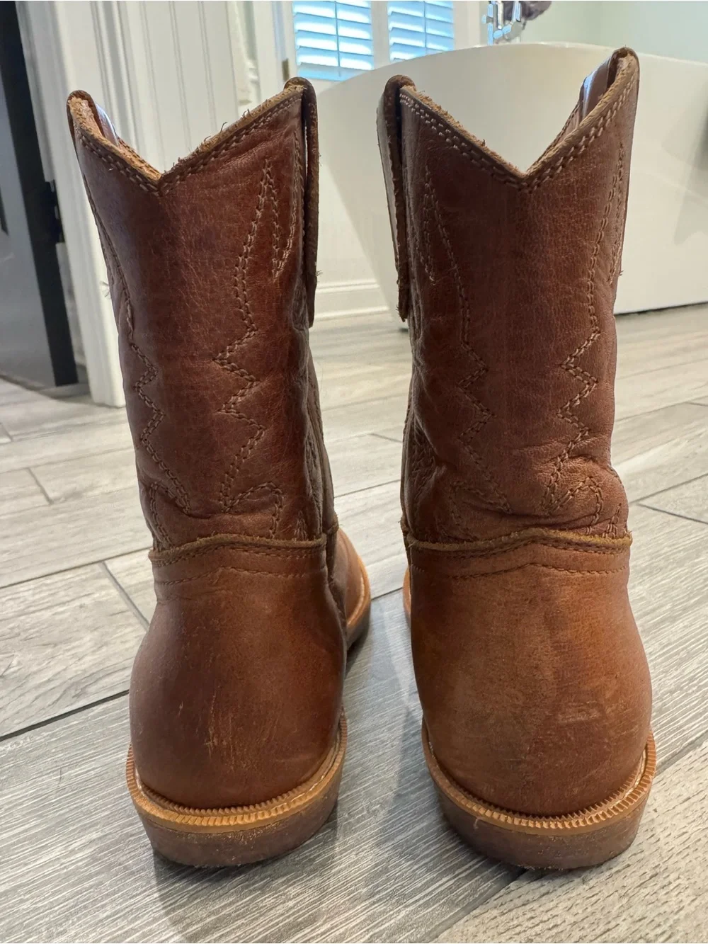Mikolean Dirt Kicker Leather Western Boot - Kids Gender Neutral